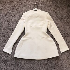 Elegant White Mini Dress